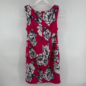 ALYX Womens Pink Floral Sleeveless Sheath‎ Dress Size 4